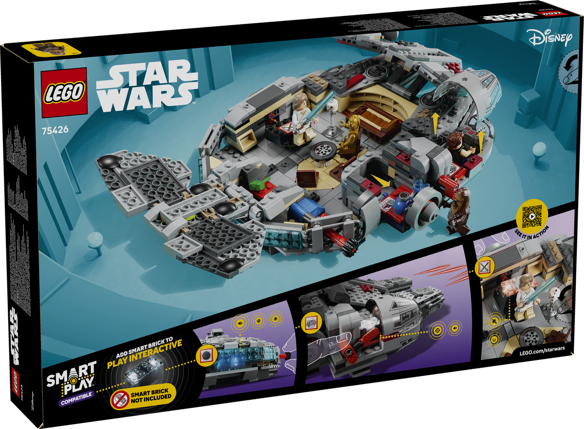 さー✩.*˚ SMART Play™: Millennium Falcon™ – Dreamworld LEGO Store