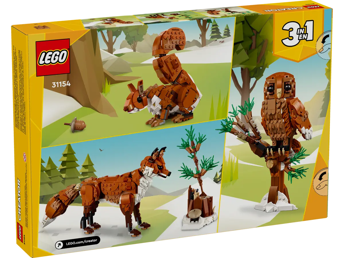 Forest Animals: Red Fox – Dreamworld LEGO Store