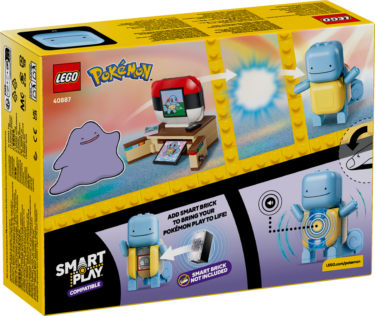 SMART Play™: Ditto as Squirtle: Movie Night GWP – Dreamworld LEGO