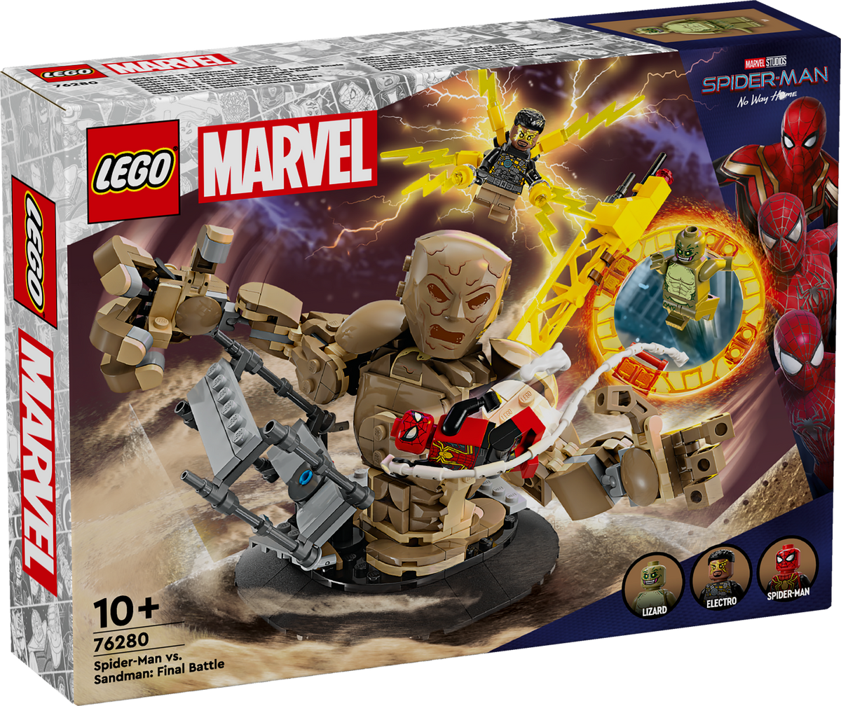 Spider man far online from home lego set