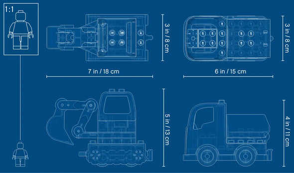 Truck & Tracked Excavator