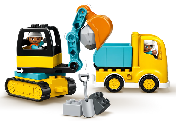 Truck & Tracked Excavator