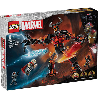 Thor vs. Surtur Construction Figure