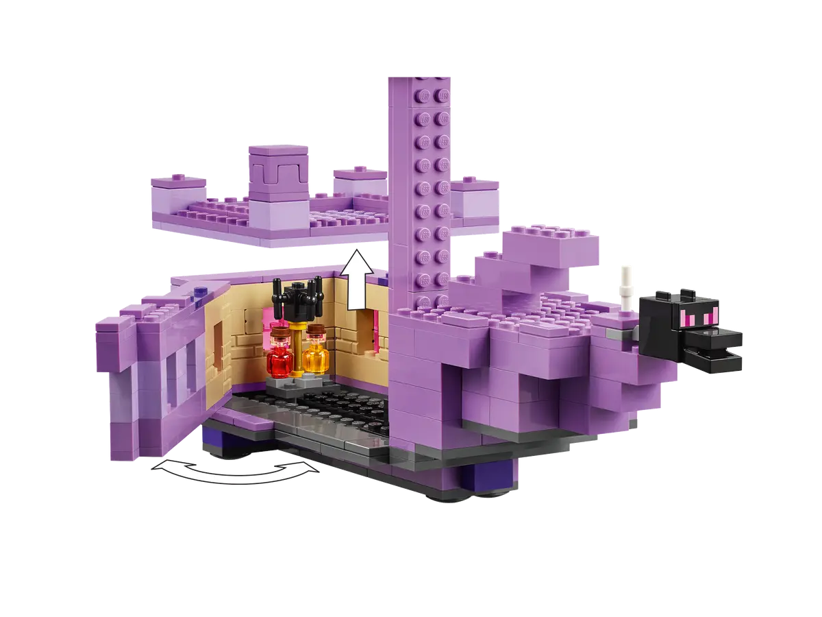 The Ender Dragon and End Ship Dreamworld LEGO Store
