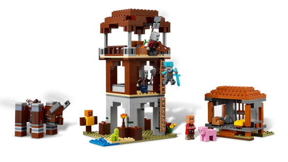 The Pillager Outpost and Ravager