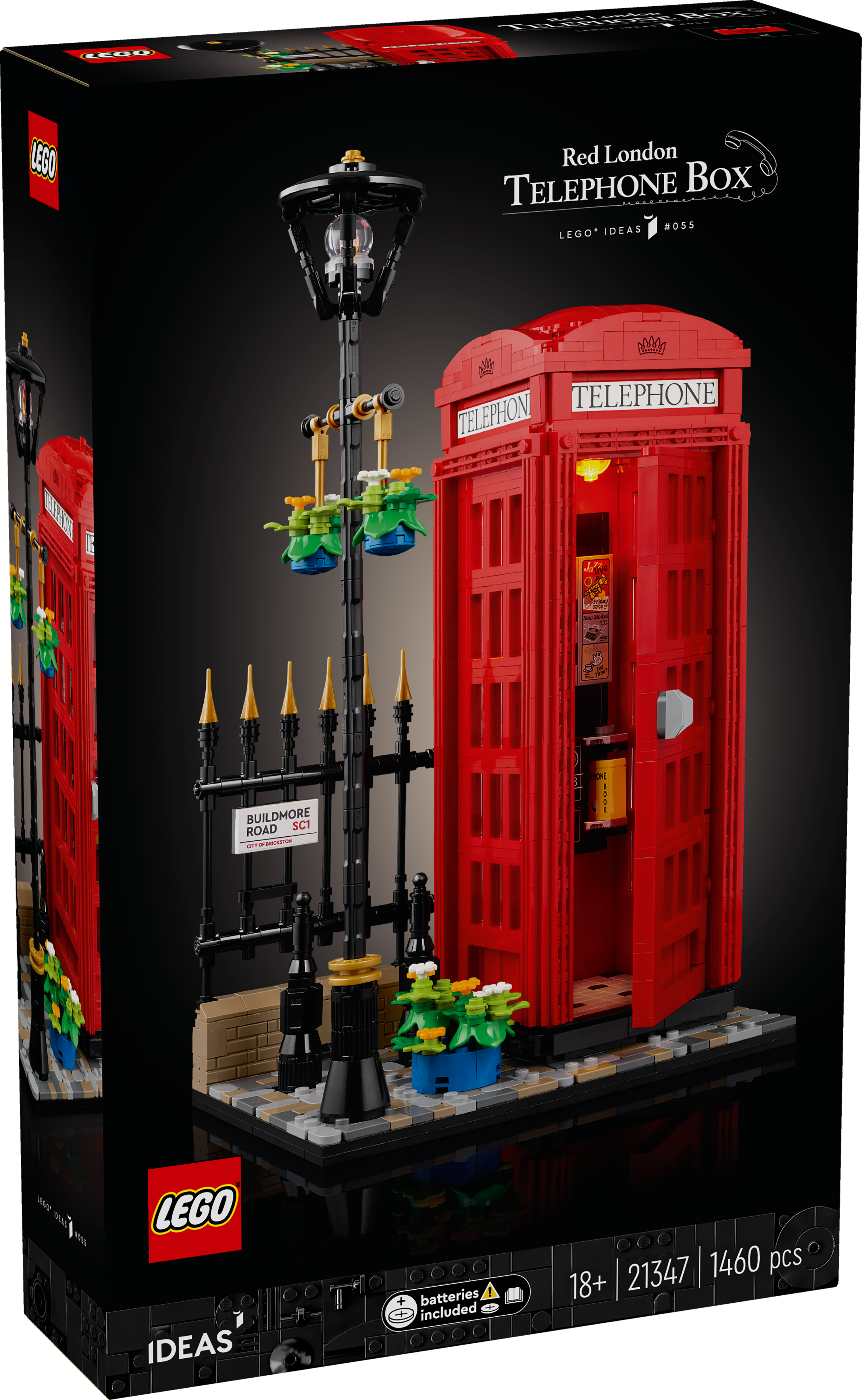 Red London Telephone Box – Dreamworld LEGO Store - Main Image
