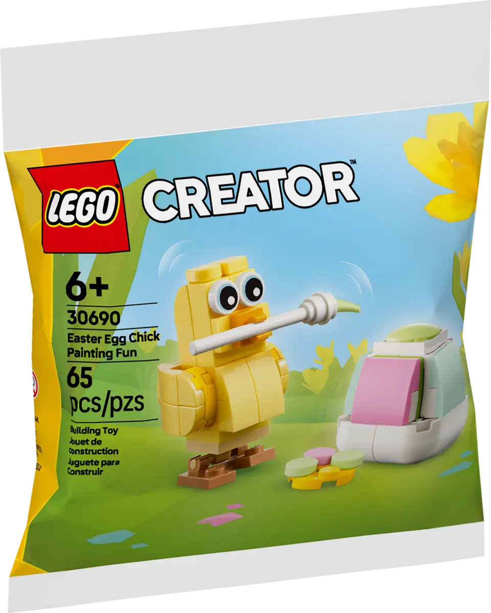 Easter Egg Chick Painting Fun