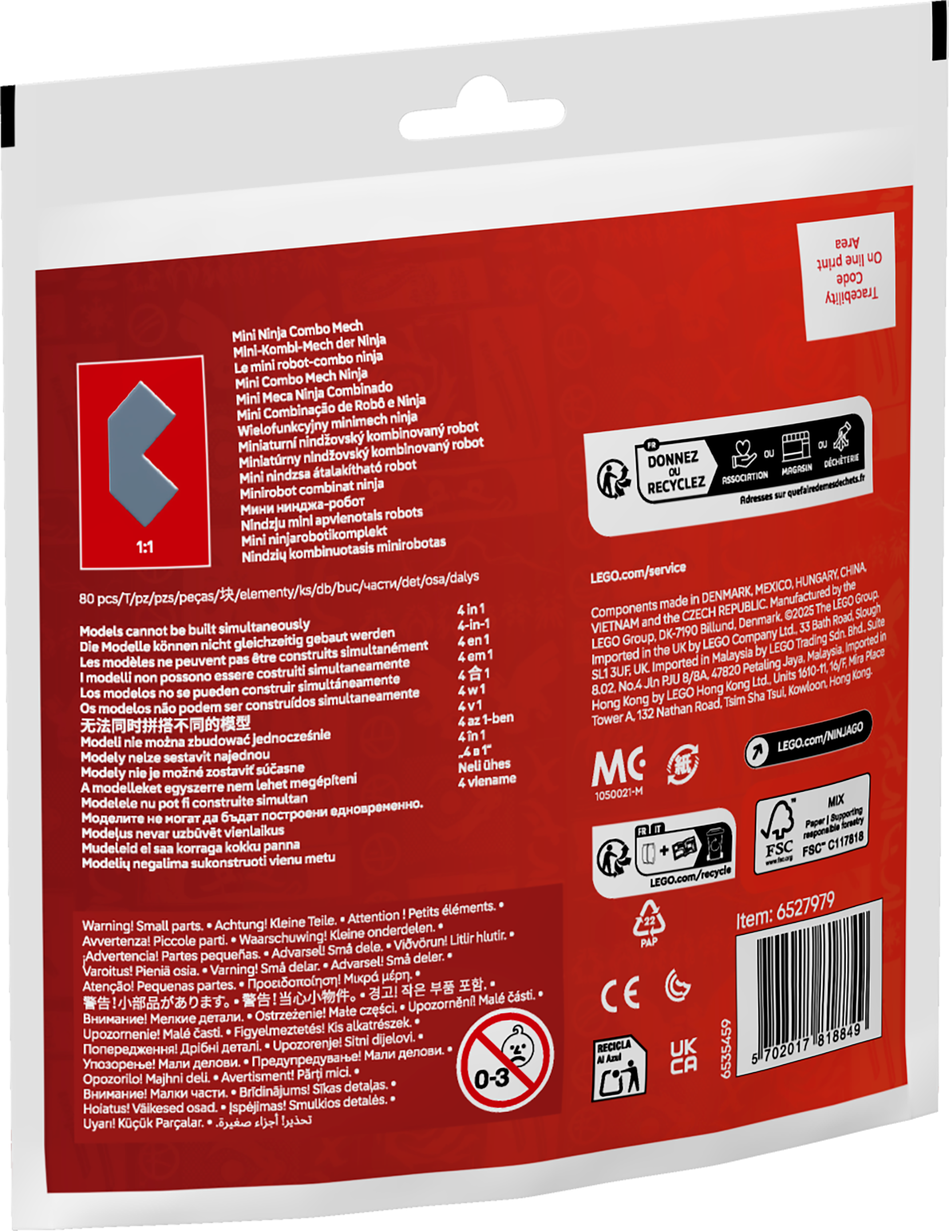 Mini Ninja Combo Mech