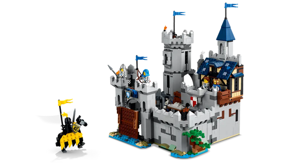 Medieval Horse Knight Castle
