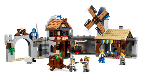 Medieval Horse Knight Castle