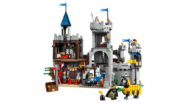 Medieval Horse Knight Castle