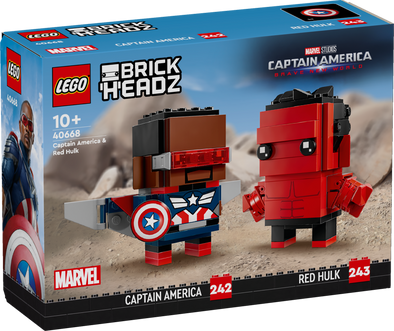 Captain America & Red Hulk Figures