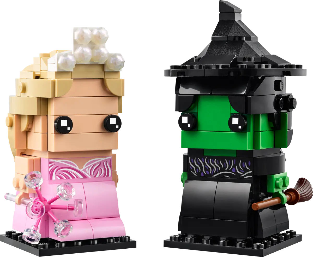 Elphaba & Glinda Figures Brickheadz