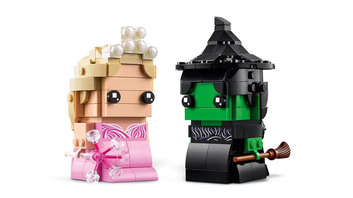 Elphaba & Glinda Figures Brickheadz