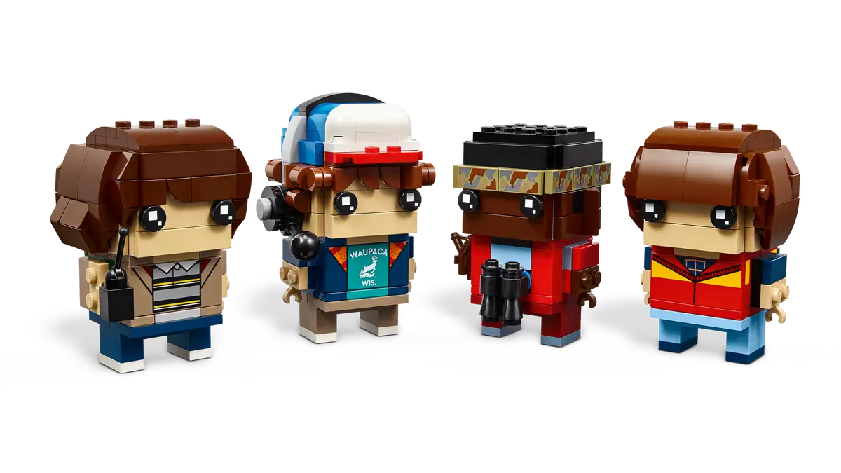 Mike, Dustin, Lucas and Will Figures