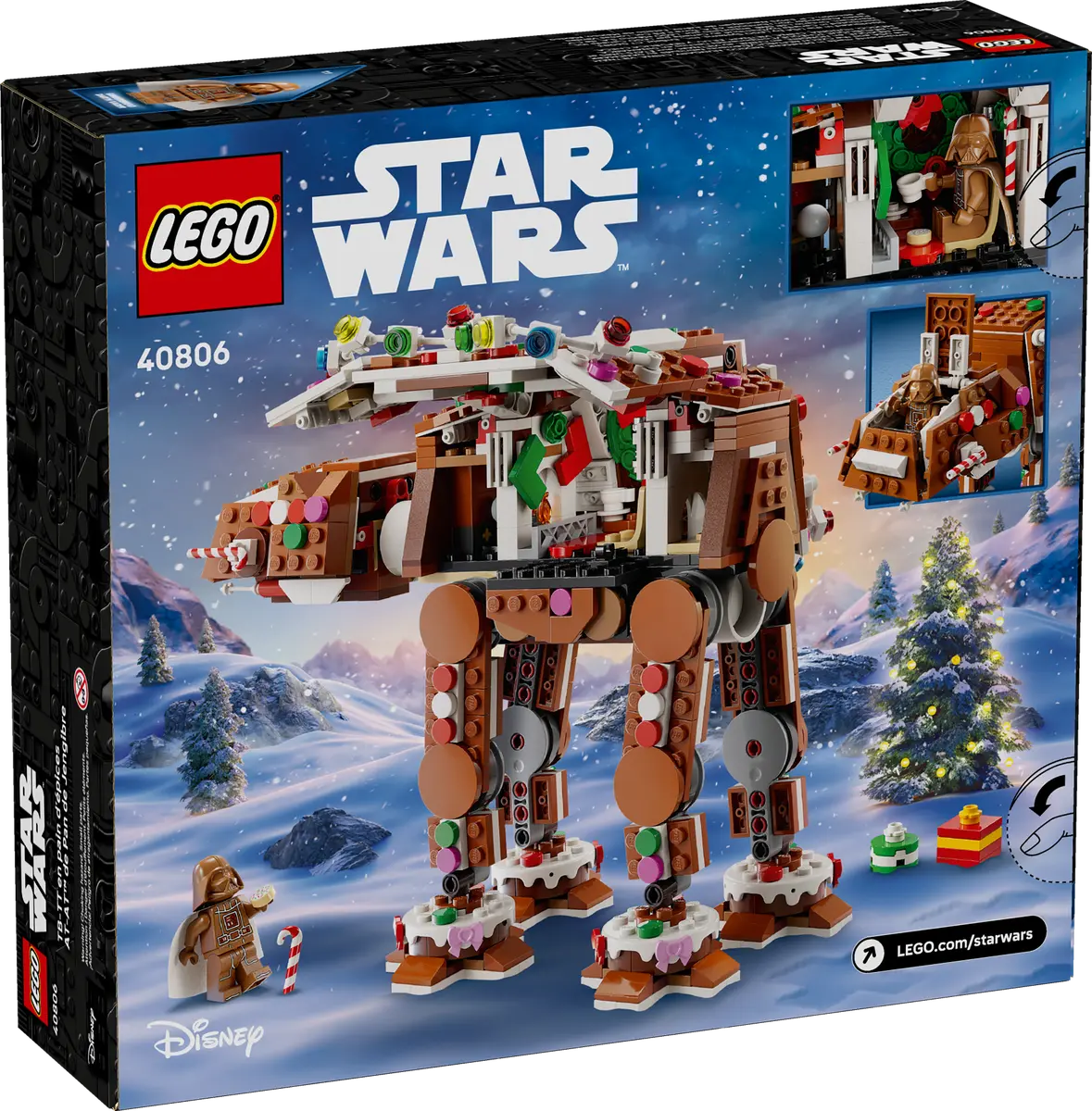 Gingerbread AT-AT™ Walker – Dreamworld LEGO Store