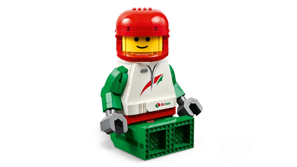 Up-Scaled Racing Driver Minifigure