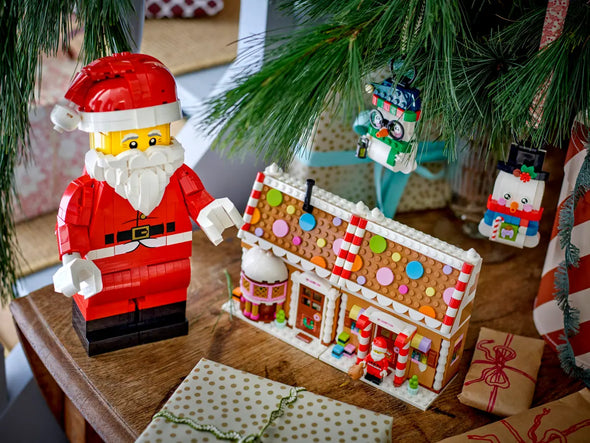 Up-Scaled Santa Minifigure