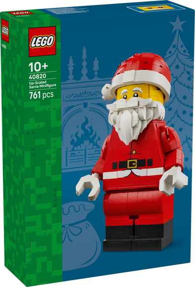 Up-Scaled Santa Minifigure