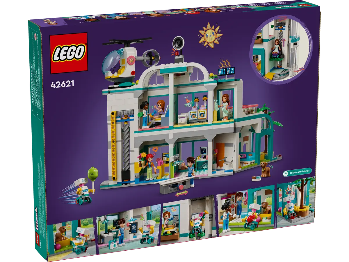 Lego friends hospital hot sale 41318