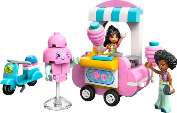 Cotton Candy Stand and Scooter