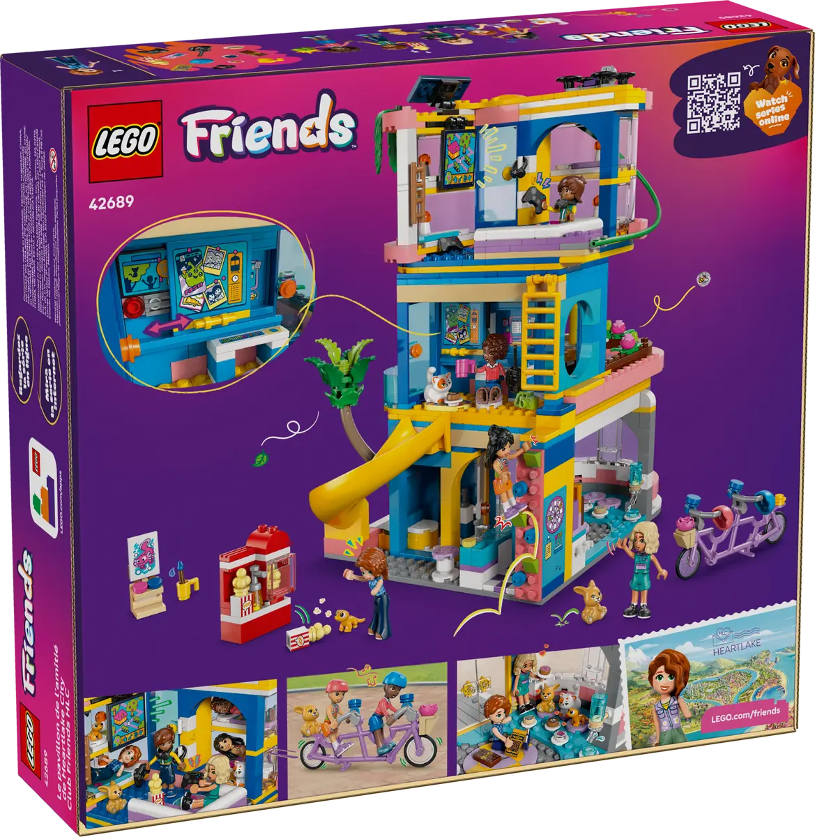 LEGO Friends Heartlake City Friends Club House 42689 main image 0