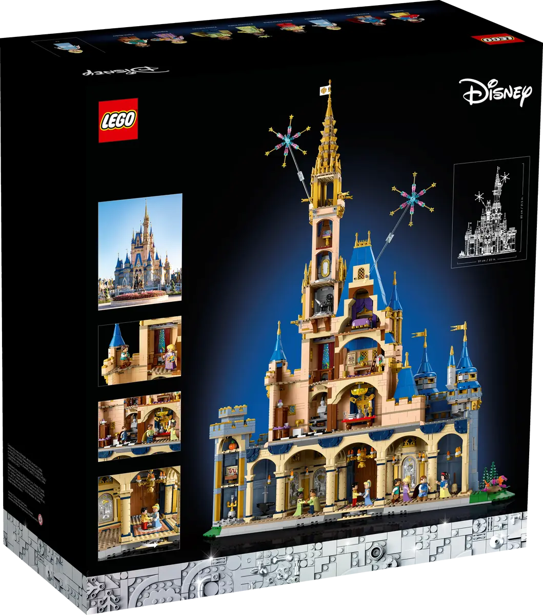 Lego disney castle sales