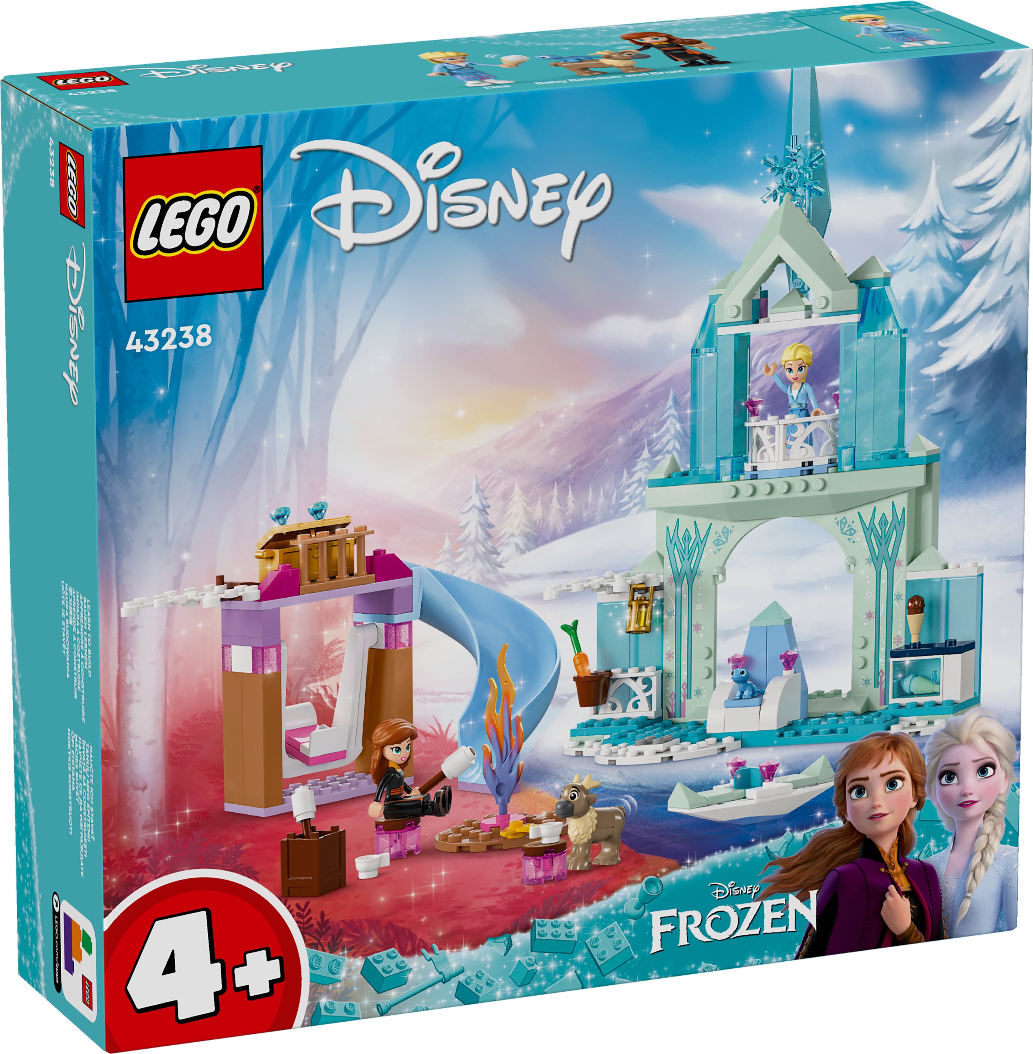 Lego Frozen Lake Transparent Elsa Frozen Castle Elsa's Frozen