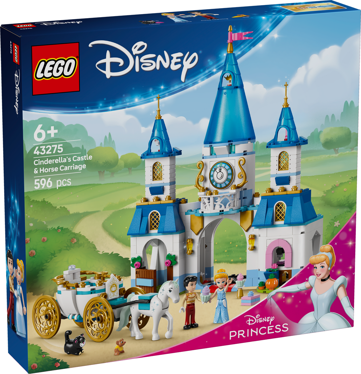 Cinderella's Castle & Horse Carriage – Dreamworld LEGO Store