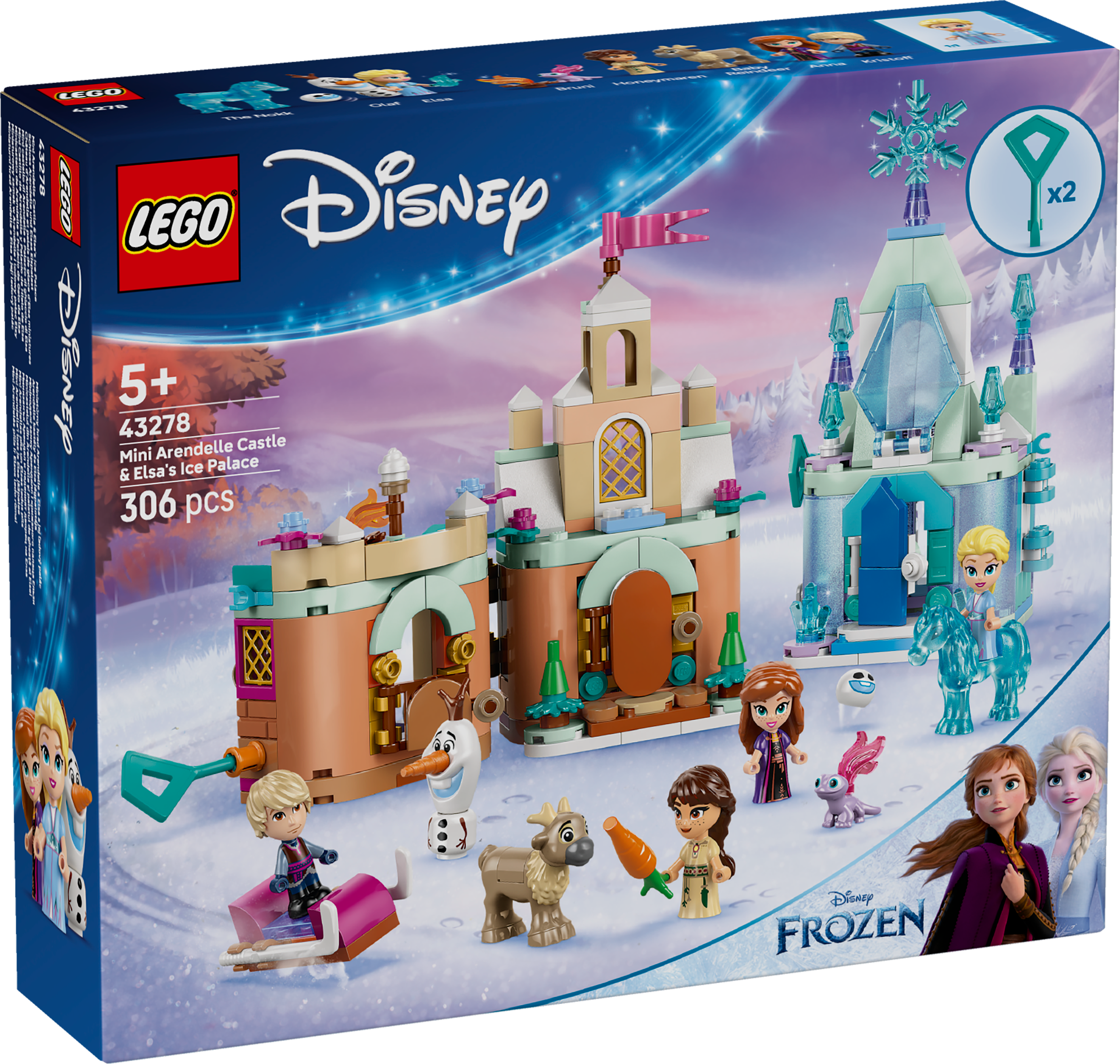 Mini Arendelle Castle Elsa's Ice Palace – Dreamworld LEGO Store