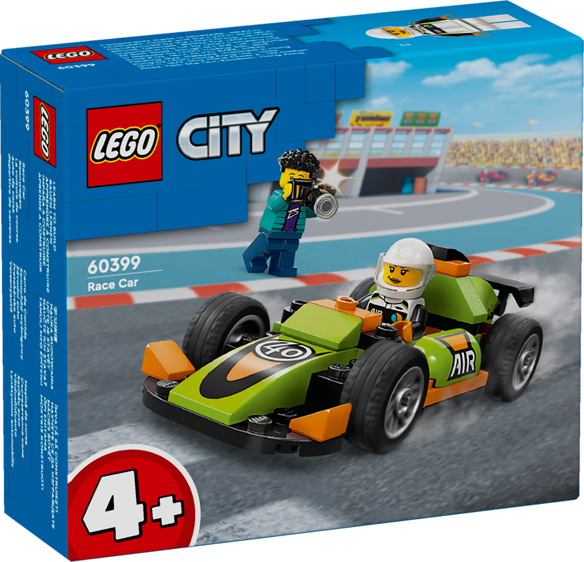 Green Race Car – Dreamworld Lego Store