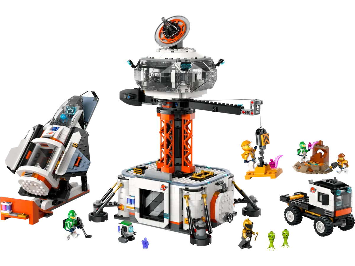 Space Base and Rocket Launchpad Dreamworld LEGO Store