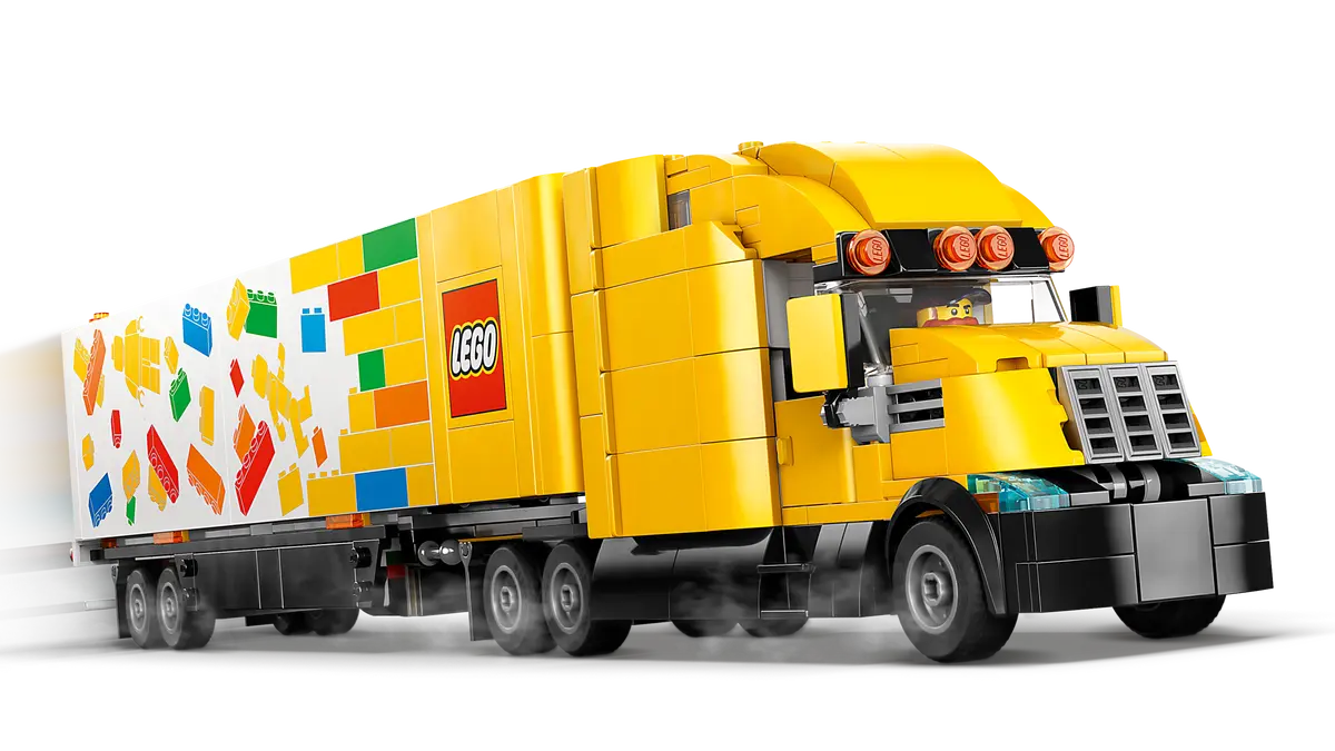 Lego city yellow truck on sale