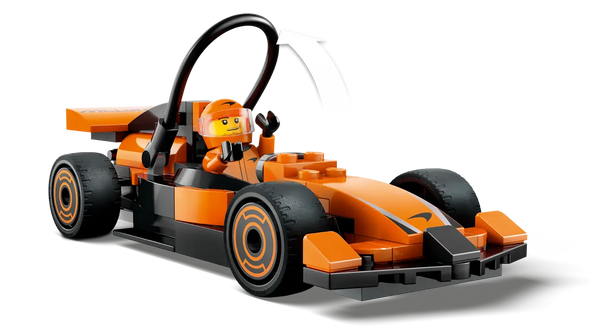 F1® Driver with McLaren Race Car