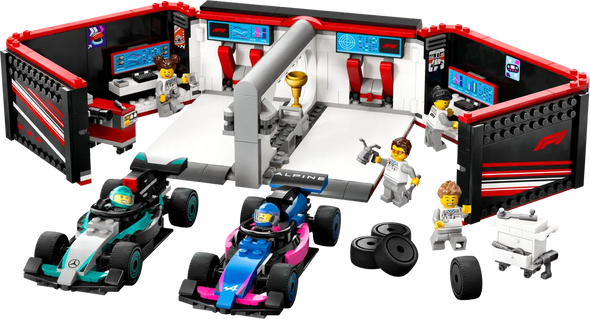 F1® Garage & Mercedes-AMG & Alpine Cars