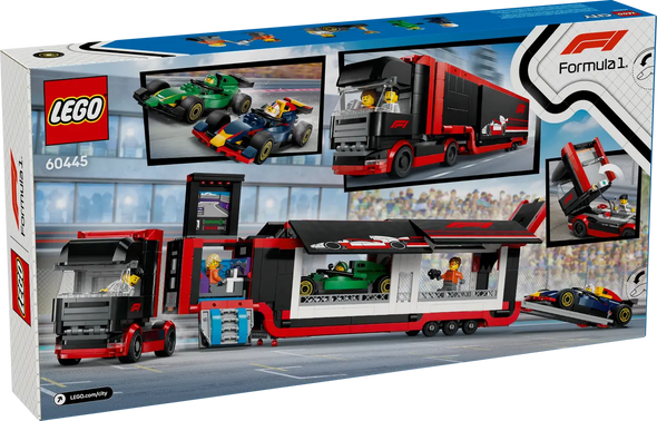 F1® Truck with RB20 & AMR24 F1® Cars