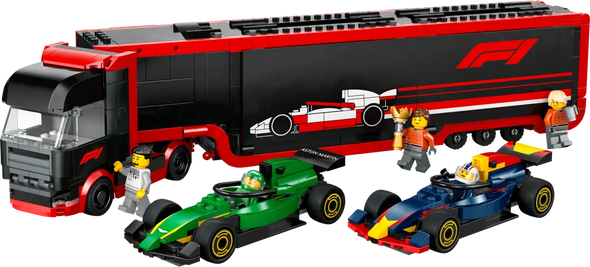 F1® Truck with RB20 & AMR24 F1® Cars