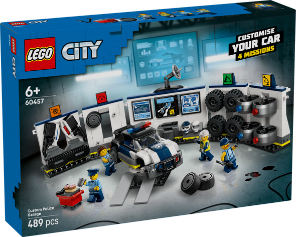 Custom Police Car Garage