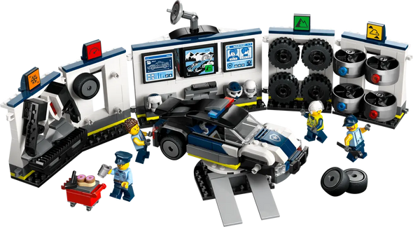 Custom Police Car Garage