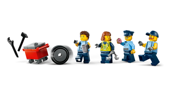 Custom Police Car Garage