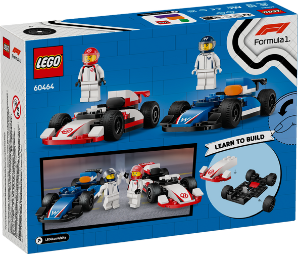 F1® Williams Racing & Haas F1® Race Cars