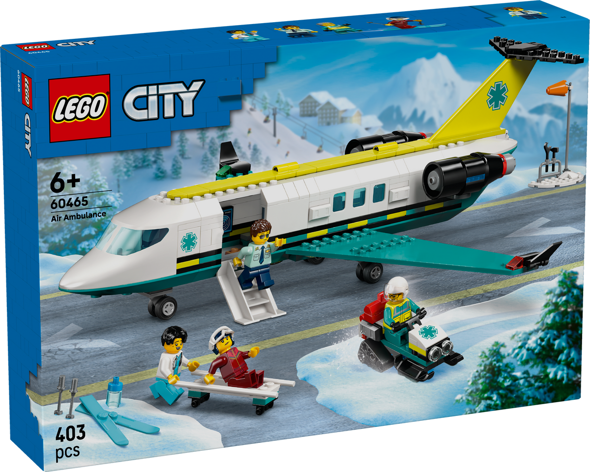Lego Rescue Jets Emergency Air Ambulance Airplane – Dreamworld LEGO Store