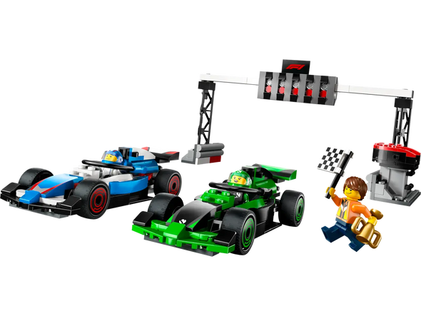 F1® Grid with VCARB & Sauber Race Cars