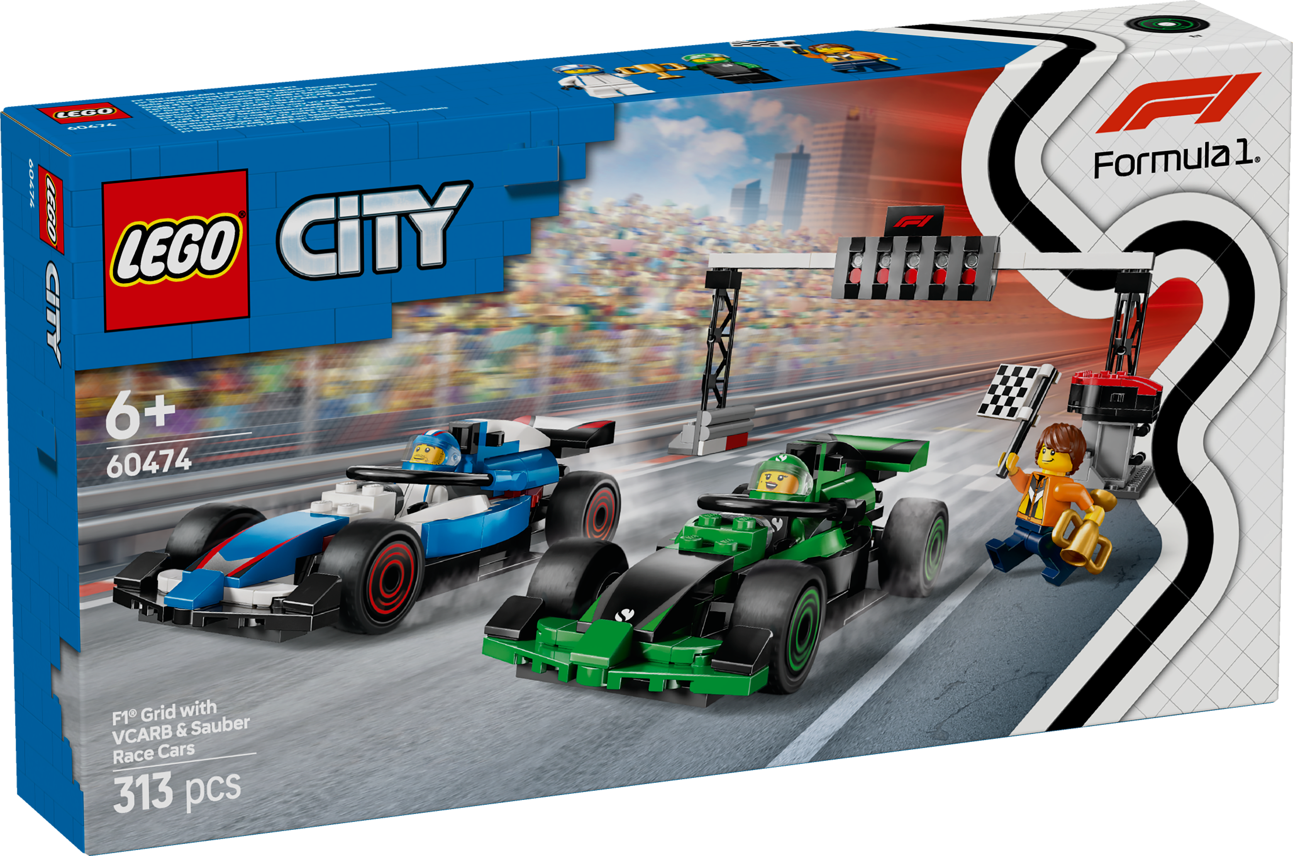 F1® Grid with VCARB Sauber Race Cars – Dreamworld LEGO Store