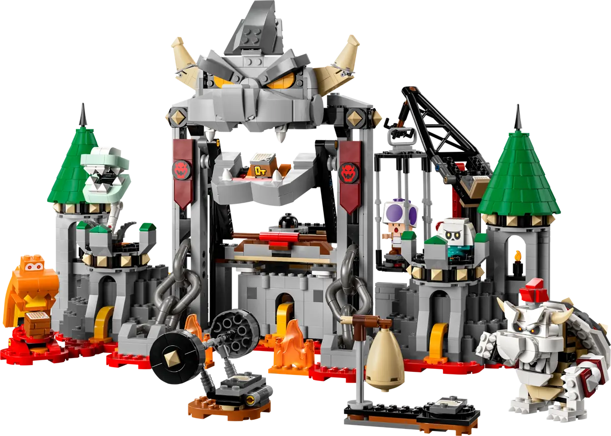 Lego super mario bowser's castle battle expansion set sale