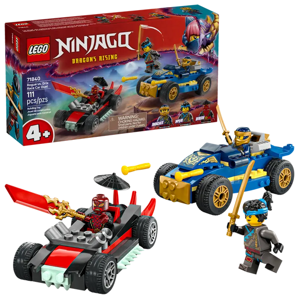 Rogue vs. Drix Race Car Duel