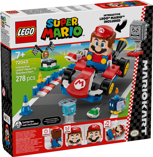 Mario Kart™ – Interactive LEGO® Mario™ & Standard Kart