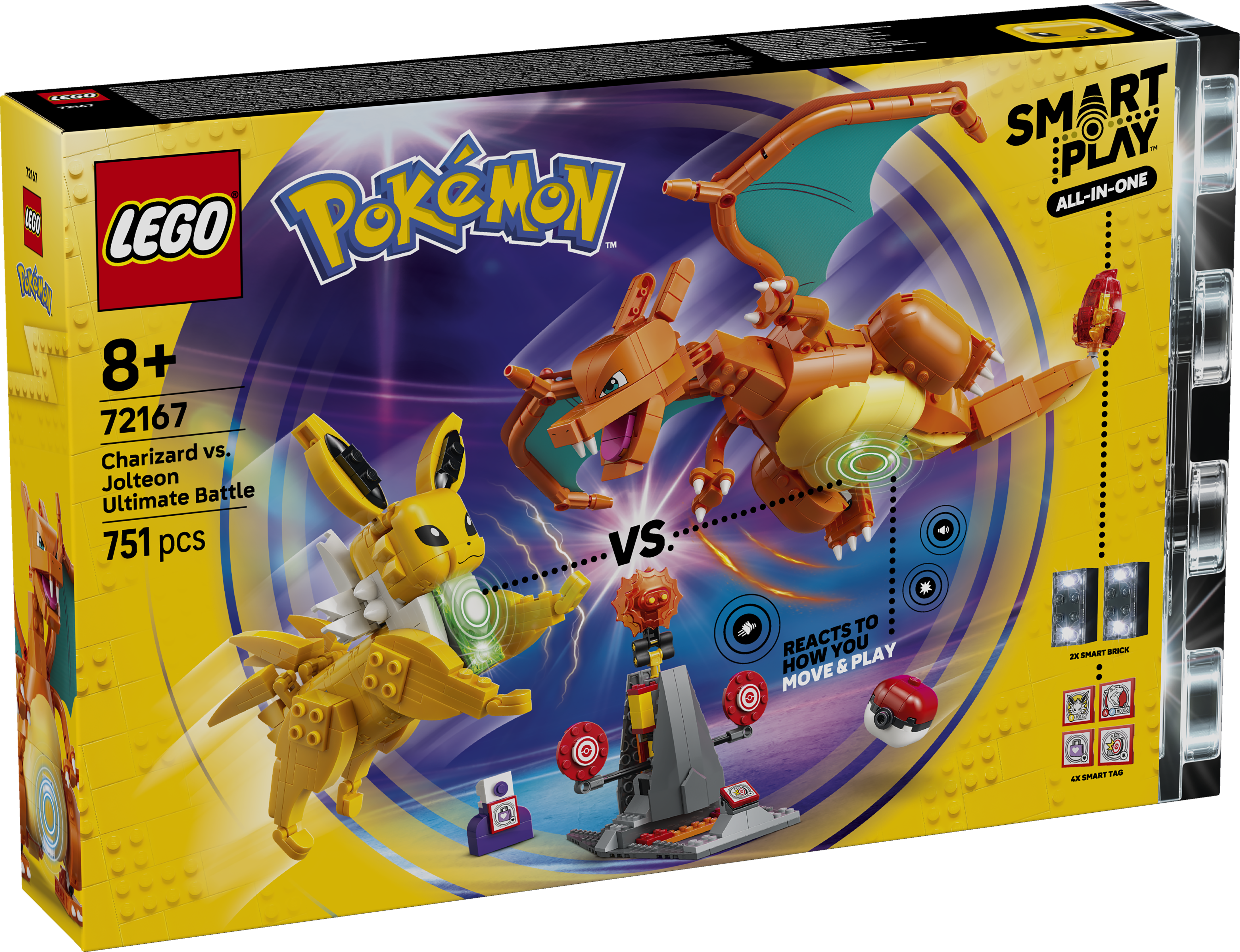 SMART Play™: Charizard vs. Jolteon Ultimate Battle