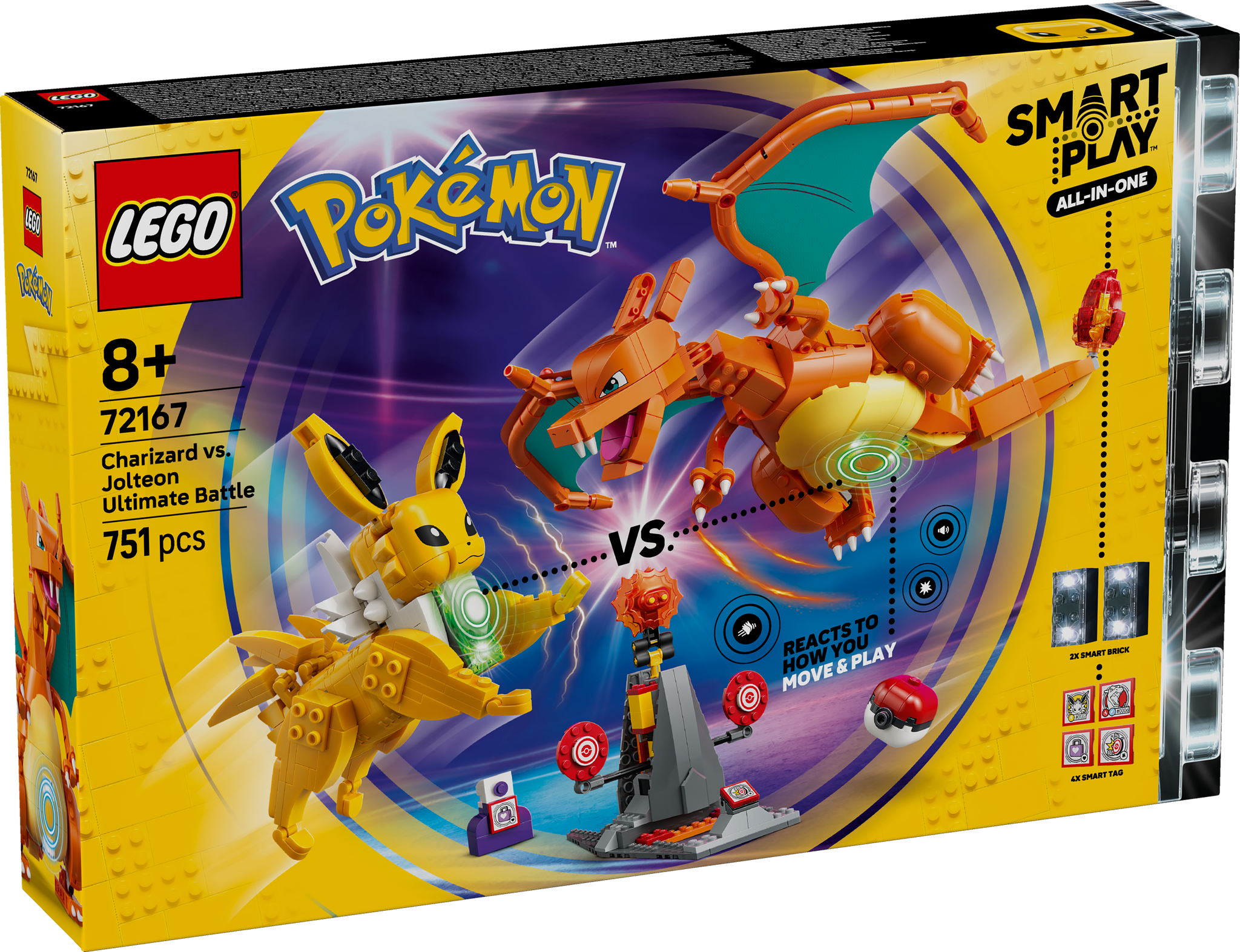 SMART Play™: Charizard vs. Jolteon Ultimate Battle