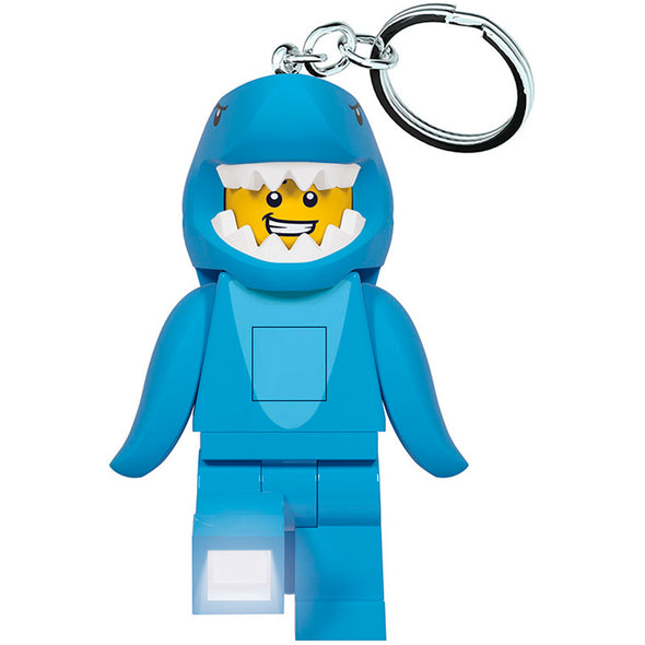 Shark Suit Guy Key Light Keychain